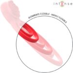 Gail Stimolatore Rose 10 Vibrazioni Rosso Telecomando - Intense - immagine 5