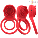 Gail Stimolatore Rose 10 Vibrazioni Rosso Telecomando - Intense - immagine 3
