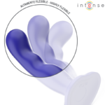Vibratore Shorty Con Ventosa Telecomando Blu - Intense - immagine 4