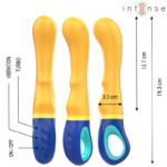 Vibratore Punto G Shaggy Giallo - Intenso - immagine 2