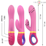 Vibratore Coniglio Rosa Daphne - Intenso - immagine 2