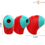 Donnie Stimolatore Clitorideo Rosso/Verde - Intense - immagine 4
