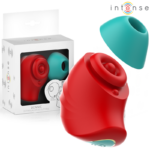 Donnie Stimolatore Clitorideo Rosso/Verde - Intense