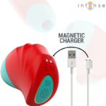 Donnie Stimolatore Clitorideo Rosso/Verde - Intense - immagine 6