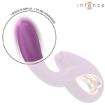 Lali Vibratore Multifunzione Punto G Tapping & Thrust & Vibration Viola - Intense - immagine 4