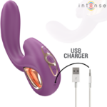 Lali Vibratore Multifunzione Punto G Tapping & Thrust & Vibration Viola - Intense - immagine 6