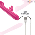 Julieta Vibratore Coniglio 18,6 Cm 10 Vibrazioni Rosa - Intense - immagine 6