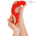 Paulina Vibratore E Stimolatore A Forma Di U Rosso - Intense - immagine 2