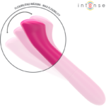 Paty Vibratore 19 Cm Flessibile 10 Vibrazioni Modello 2 Rosa - Intense - immagine 4