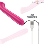 Paty Vibratore 19 Cm Flessibile 10 Vibrazioni Modello 2 Rosa - Intense - immagine 5