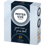 Preservativo Taglia L 57 Mm (3 Unit?) - Mister Size - immagine 2