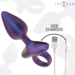 Michael Vibrante Anal Plug Modello 2 Telecomando - Intense - immagine 6