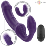 Jill Doppio Vibratore 20 Cm Viola Telecomando - Intense