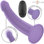 Vibratore Eddie 17,5 Cm 10 Vibrazioni Viola Telecomando - Intense