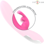 Vibratore Randall Rabbit 10 Vibrazioni Rosa - Intense - immagine 4