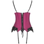 Agrafena Cf 90436 Corsetto + Perizoma Bordeaux S/M - Livco Corsetti Fashion - immagine 5