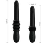 Vibratore Pazuzu 3 Modalit? Di Spinta Nero - Pretty Love - immagine 7