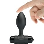 Vibra Butt 10 Vibrazioni Plug Anale Nero - Pretty Love - immagine 4
