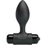 Vibra Butt 10 Vibrazioni Plug Anale Nero - Pretty Love - immagine 2