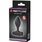 Vibra Butt 10 Vibrazioni Plug Anale Nero - Pretty Love - immagine 8