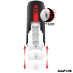 Masturbatore Vaginale Automatico Phantom 5 Modalit? Di Aspirazione E Spinta - Jamyjob - immagine 3