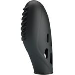 Vibratore Da Dito In Silicone Gilo Nero - Pretty Love