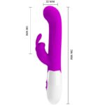 Vibratore Centaur Coniglio 30 Modalit? Di Vibrazione Viola - Pretty Love - immagine 3