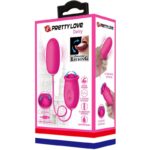 Ovulo Vibrante A Forma Di Margherita + Lingua Stimolante Per Il Clitoride Rosa - Pretty Love - immagine 8