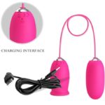 Ovulo Vibrante A Forma Di Margherita + Lingua Stimolante Per Il Clitoride Rosa - Pretty Love - immagine 7