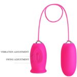 Ovulo Vibrante A Forma Di Margherita + Lingua Stimolante Per Il Clitoride Rosa - Pretty Love - immagine 6