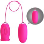 Ovulo Vibrante A Forma Di Margherita + Lingua Stimolante Per Il Clitoride Rosa - Pretty Love - immagine 4