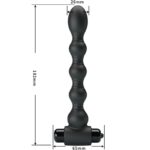 Lynn Silicone Anal Plug 10 Vibrazioni Nero - Pretty Love - immagine 3