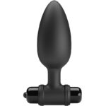 Vibra Butt Plug 2 Plug Anale 10 Vibrazioni Nero - Pretty Love