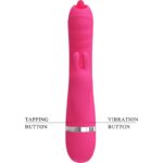 Vibratore Multifunzione Coniglio Phoenix Rosa - Pretty Love - immagine 4