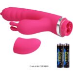 Vibratore Multifunzione Coniglio Phoenix Rosa - Pretty Love - immagine 5