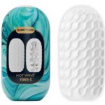 Masturbatore Maschile In Silicone Hot Wave Bianco - Pretty Love