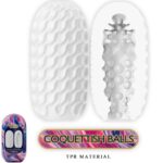 Coquetish Balls Silicone Masturbatore Maschile Bianco - Pretty Love - immagine 2