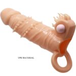 Connor Guaina Per Pene + Stimolatore Per Clitoride Flesh - Pretty Love - immagine 3