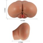 Vibratore Luna Con Vagina Realistica E Controllo Ano Remoto - Crazy Bull - immagine 7