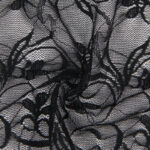 954185 Babydoll In Pizzo Con Spalline Regolabili Nero S/M - Subblime - immagine 9