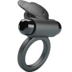 Debonaire Anello Vibrante Coniglio 10 Vibrazioni Nero - Pretty Love - immagine 3