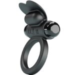 Debonaire Anello Vibrante Coniglio 10 Vibrazioni Nero - Pretty Love - immagine 2