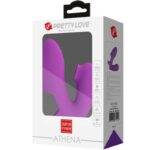Vibratore Da Dita Athena Con Stimolatore Clitorideo Viola - Pretty Love - immagine 7