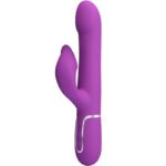 Vibratore E Stimolatore Multifunzione 4 In 1 Viola - Pretty Love