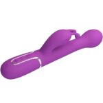 Dejon 3 In 1 Multifunzione Vibratore Coniglio Viola - Pretty Love - immagine 3