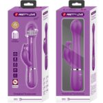 Dejon 3 In 1 Multifunzione Vibratore Coniglio Viola - Pretty Love - immagine 8