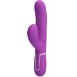 Perlita 3 In 1 Vibratore Multifunzione Coniglio Viola - Pretty Love