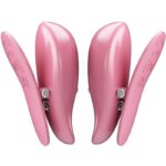 Morsetti Per Capezzoli Cailey 10 Vibrazioni Telecomando Rosa - Pretty Love - immagine 3