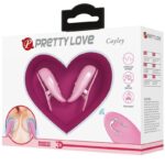Morsetti Per Capezzoli Cailey 10 Vibrazioni Telecomando Rosa - Pretty Love - immagine 8
