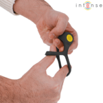 Alex Vibratore Doppio Anello Per Pene 10 Vibrazioni Nero - Intense - immagine 5